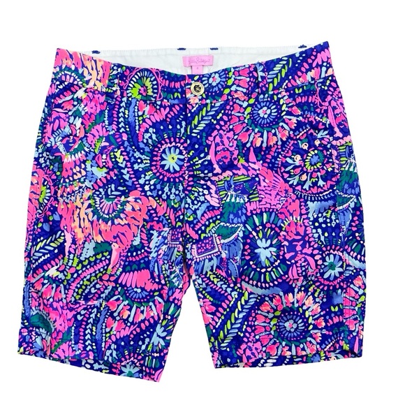 Lilly Pulitzer Pants - Colorful Patterned Shorts Lily Pulitzer Size 4